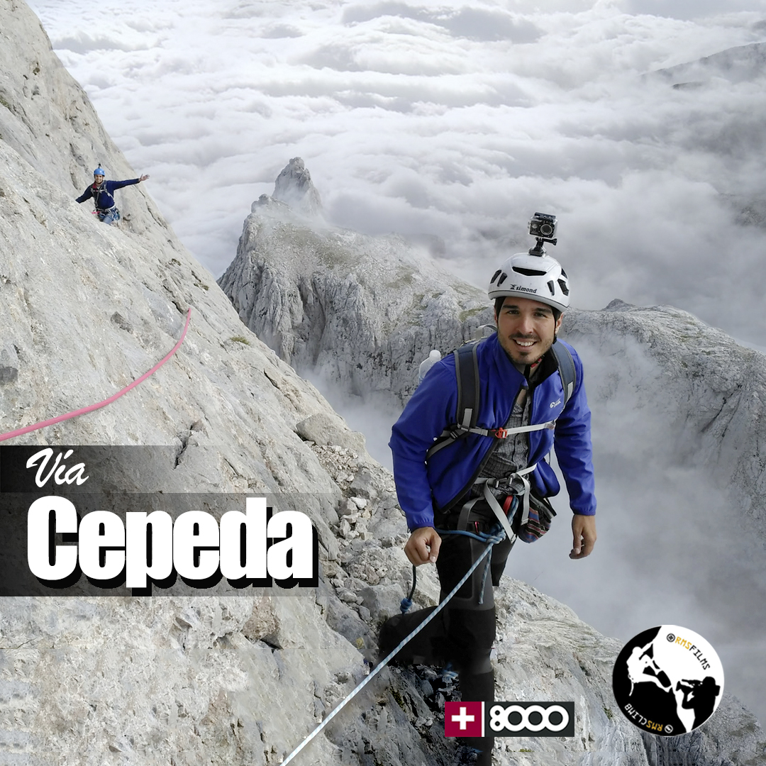 Vía Cepeda con RMSclimb