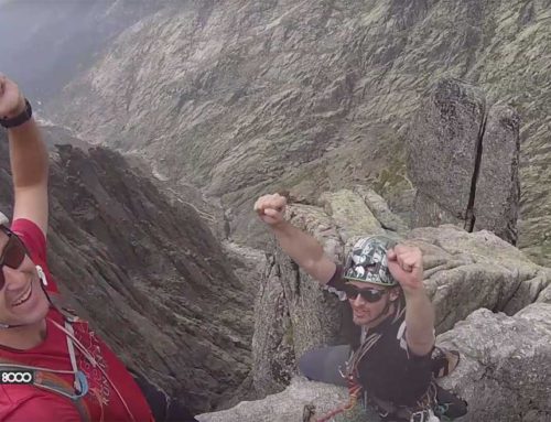 Escalada guiada en Galayos