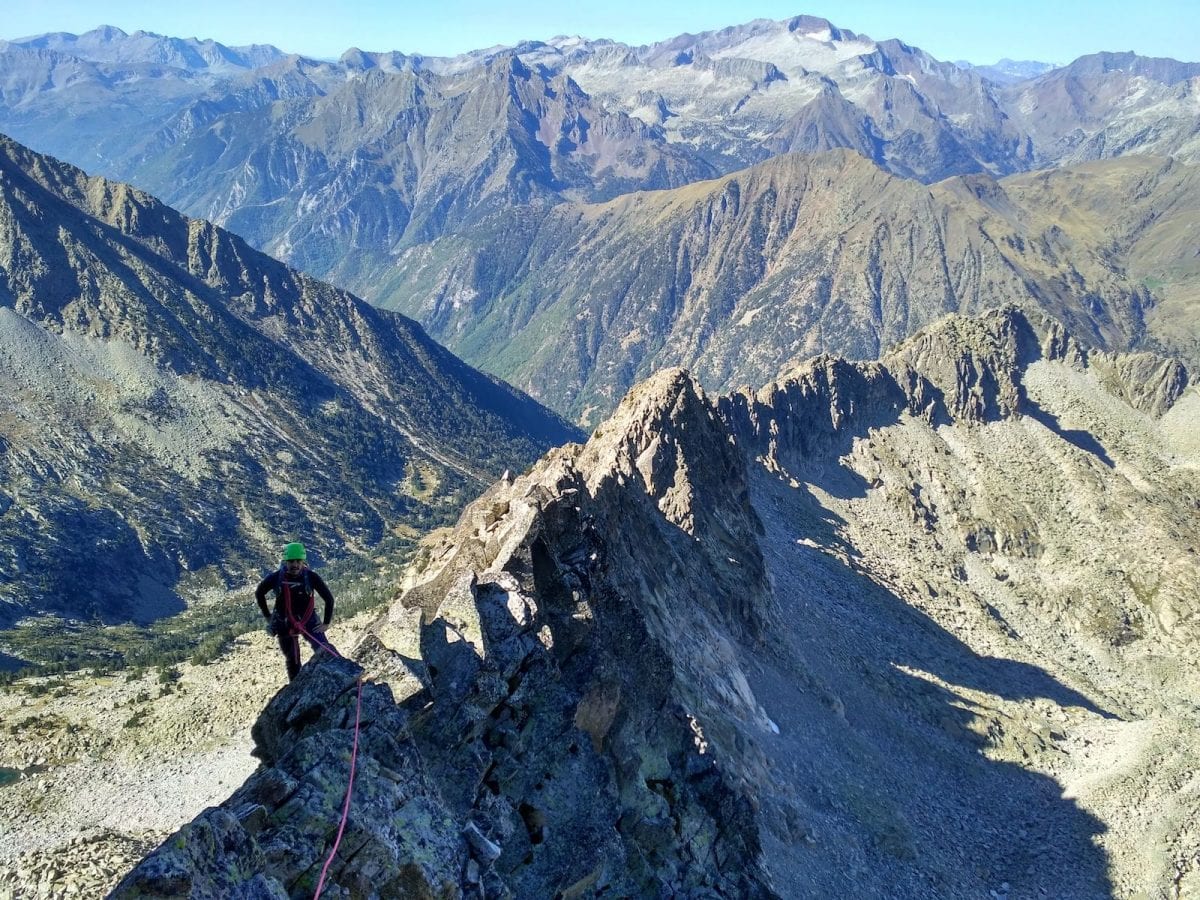 Escalada en crestas