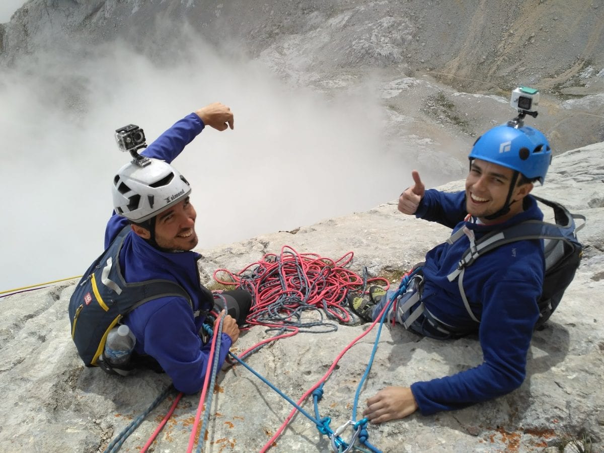 Actividades escalada en Picos de Europa