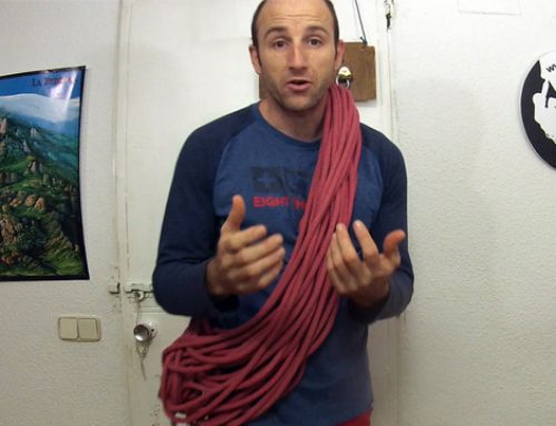 Tutorial escalada: Cómo recoger nuestra cuerda de escalada.