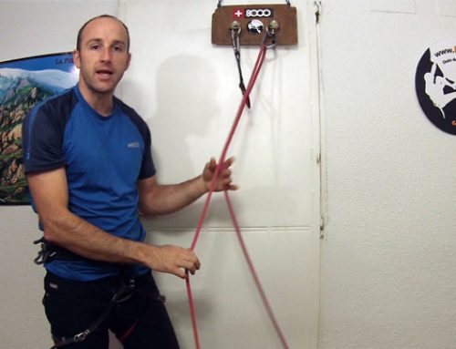 Tutorial escalada:  Top rope (no desgastar el material fijo)